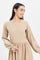 Redtag-Beige-L/S-Embroidered-Dress-Category:Dresses,-Colour:Beige,-Deals:New-In,-Filter:Senior-Girls-(8-to-14-Yrs),-GSR-Dresses,-H1:KWR,-H2:GSR,-H3:DRS,-H4:CAD,-KWRGSRDRSCAD,-New-In-GSR,-Non-Sale,-ProductType:Dresses,-Season:W23B,-Section:Girls-(0-to-14Yrs),-W23B-Senior-Girls-9 to 14 Years