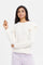 Redtag-White-Ruffled-Sleeve-Feather-Yarn-Pullover-Category:Pullovers,-Colour:White,-Deals:New-In,-Filter:Senior-Girls-(8-to-14-Yrs),-GSR-Pullovers,-H1:KWR,-H2:GSR,-H3:KNW,-H4:PUL,-KWRGSRKNWPUL,-New-In-GSR,-Non-Sale,-ProductType:Pullovers,-Season:W23B,-Section:Girls-(0-to-14Yrs),-W23B-Senior-Girls-9 to 14 Years