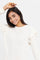 Redtag-White-Ruffled-Sleeve-Feather-Yarn-Pullover-Category:Pullovers,-Colour:White,-Deals:New-In,-Filter:Senior-Girls-(8-to-14-Yrs),-GSR-Pullovers,-H1:KWR,-H2:GSR,-H3:KNW,-H4:PUL,-KWRGSRKNWPUL,-New-In-GSR,-Non-Sale,-ProductType:Pullovers,-Season:W23B,-Section:Girls-(0-to-14Yrs),-W23B-Senior-Girls-9 to 14 Years