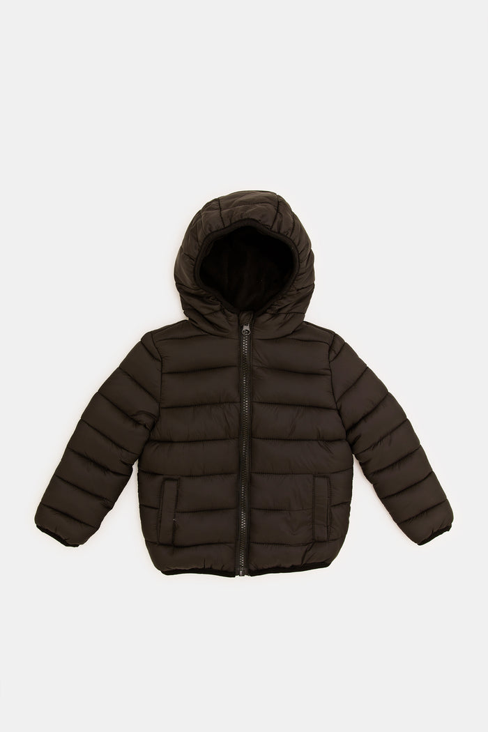 Redtag-black-jackets-126751336--Infant-Boys-3 to 24 Months