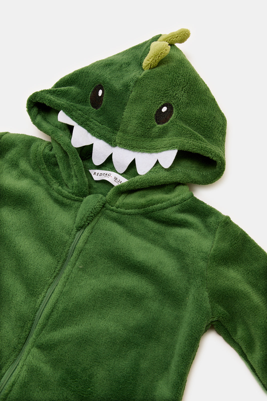 Buy Infant Boys Green Dino Onesie Fluffy Pyjama Set 126751854 in Saudi Arabia REDTAG