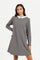 Redtag-Brown-Tweeds-Jacquard-Knitted-Dress-Category:Dresses,-Colour:Brown,-Deals:New-In,-Filter:Senior-Girls-(8-to-14-Yrs),-GSR-Dresses,-H1:KWR,-H2:GSR,-H3:DRS,-H4:CAD,-KWRGSRDRSCAD,-Midi-Dress,-New-In-GSR,-Non-Sale,-ProductType:Dresses,-Season:W23B,-Section:Girls-(0-to-14Yrs),-W23B-Senior-Girls-9 to 14 Years
