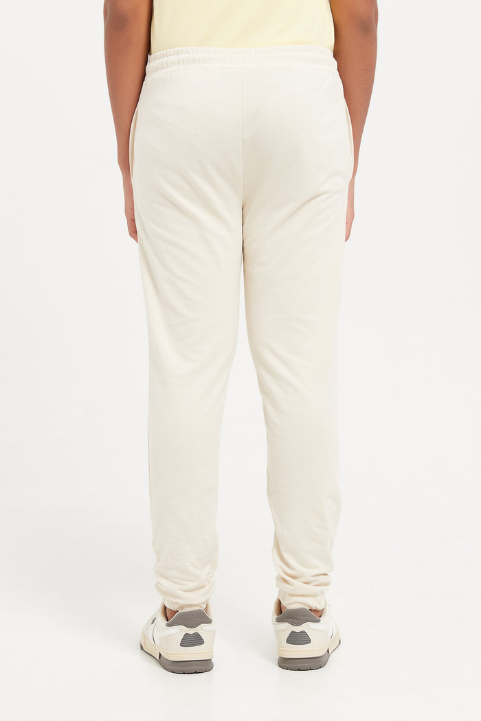 Redtag-Off-White-Minecraft-Active-Pants-BSR-Joggers,-Category:Joggers,-Colour:White,-Deals:New-In,-Filter:Senior-Boys-(8-to-14-Yrs),-H1:KWR,-H2:BSR,-H3:SPW,-H4:ATP,-KWRBSRSPWATP,-New-In-BSR,-Non-Sale,-ProductType:Active-Pants,-Season:W23B,-Section:Boys-(0-to-14Yrs),-W23B-Senior-Boys-9 to 14 Years