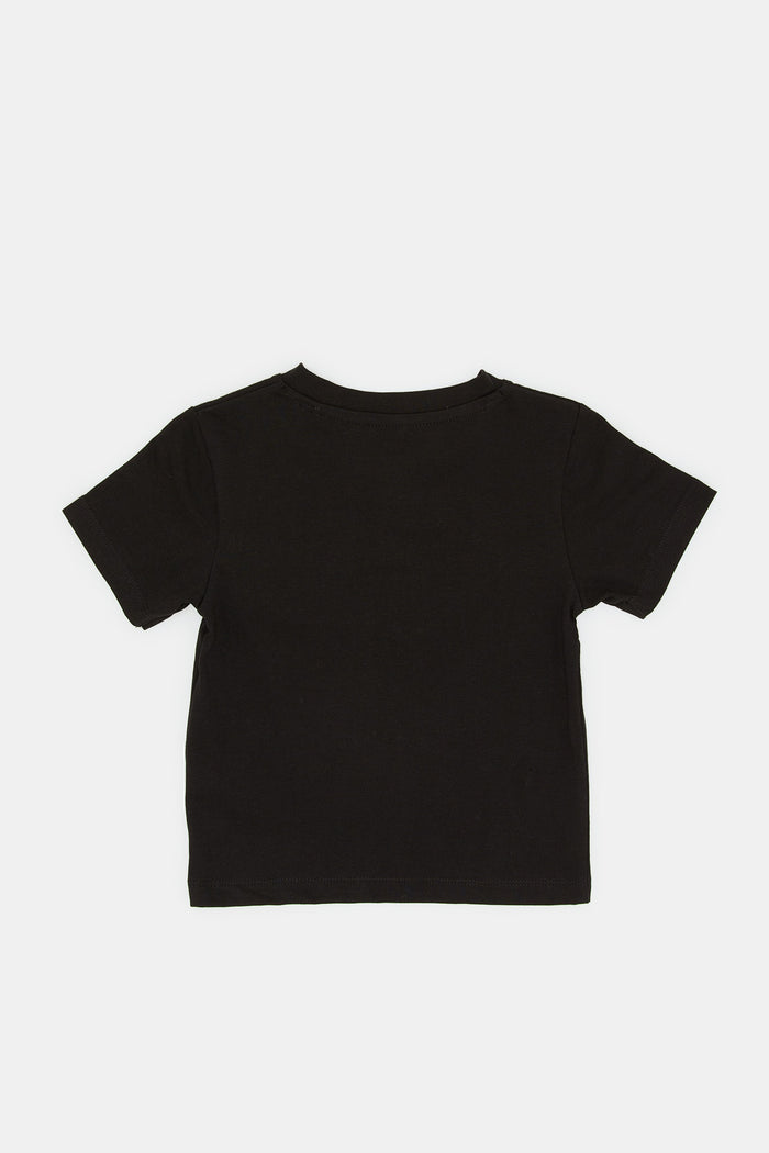 Redtag-Black-Pocket-Jersey-Henley-Ss-Tshirt-Category:T-Shirts,-Colour:Black,-Deals:New-In,-Filter:Infant-Boys-(3-to-24-Mths),-H1:KWR,-H2:INB,-H3:TSH,-H4:TSH,-INB-T-Shirts,-KWRINBTSHTSH,-New-In-INB,-Non-Sale,-ProductType:Graphic-T-Shirts,-Season:W23B,-Section:Boys-(0-to-14Yrs),-TBL,-W23B-Infant-Boys-3 to 24 Months