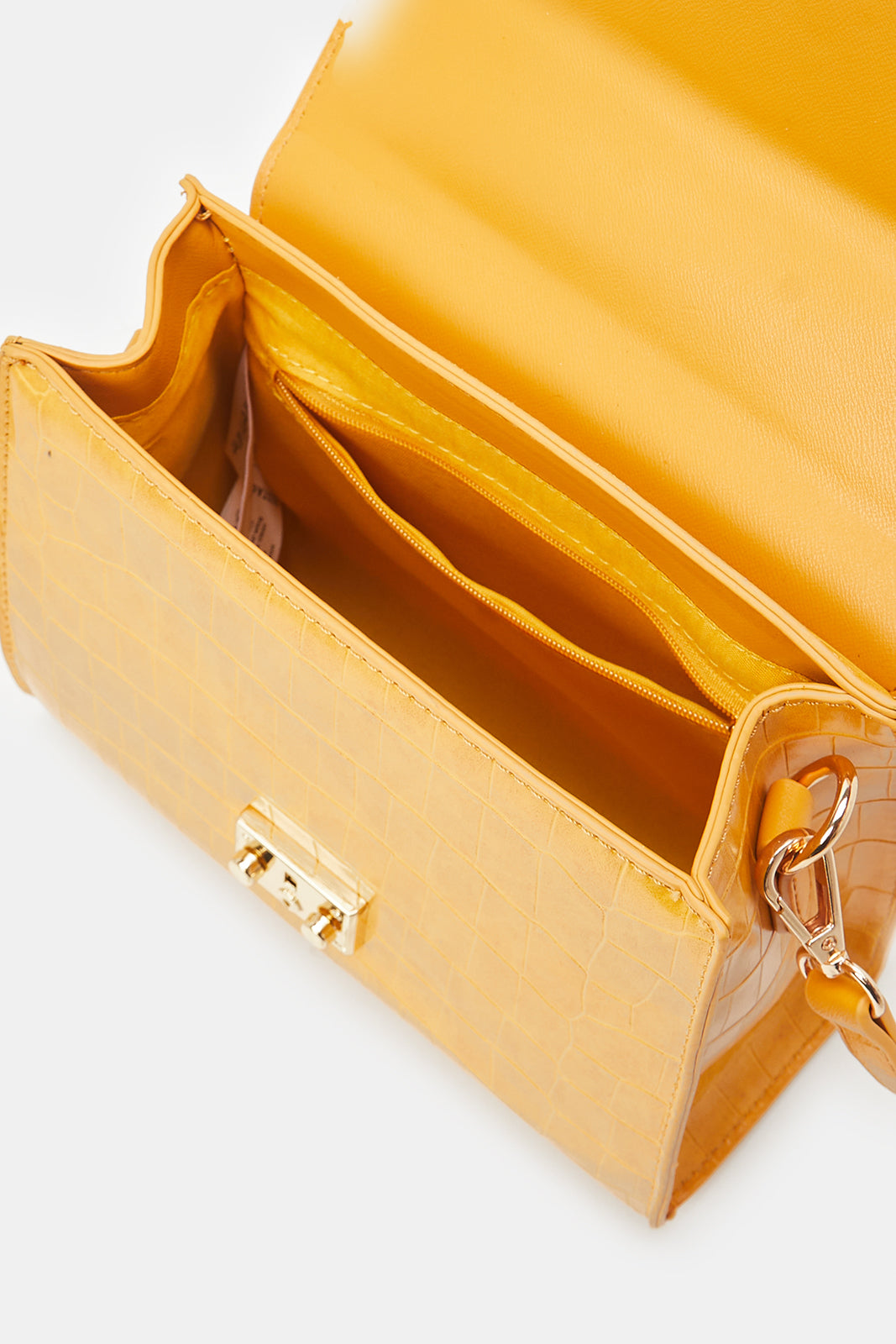 Buy Women Mustard Cross Body Bag 126909914 in Saudi Arabia REDTAG