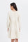 Redtag-Cream-Cord-Dress-Category:Dresses,-Colour:White,-Deals:New-In,-Filter:Senior-Girls-(8-to-14-Yrs),-GSR-Dresses,-H1:KWR,-H2:GSR,-H3:DRS,-H4:CAD,-KWRGSRDRSCAD,-Midi-Dress,-New-In-GSR,-Non-Sale,-ProductType:Dresses,-Season:W23B,-Section:Girls-(0-to-14Yrs),-W23B-Senior-Girls-9 to 14 Years