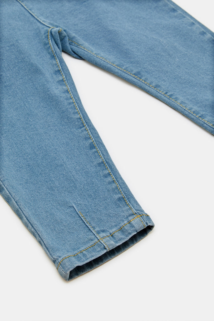 Redtag-blue-jeans-126968156--Infant-Girls-