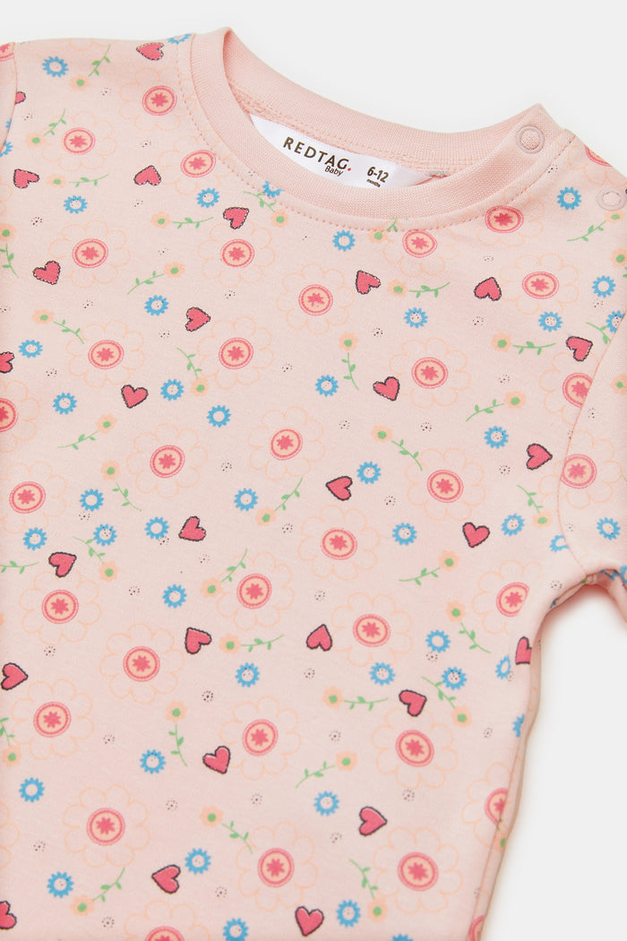 Redtag-pale-pink-pyjama-sets-126981182--Infant-Girls-