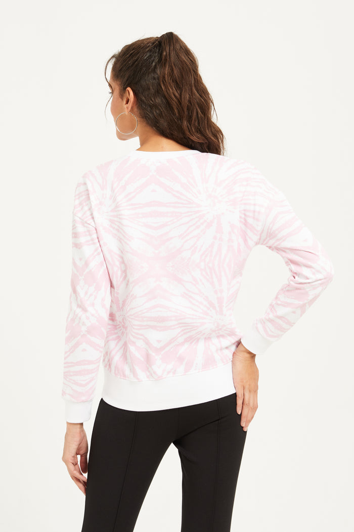 Redtag-Pink-Tie-Dye-We-Bare-Bears-Printed-Sweatshirt-Category:Sweatshirts,-CHR,-CHR:We-Bear-Bears,-Colour:Pale-Pink,-Deals:New-In,-Filter:Women's-Clothing,-H1:LWR,-H2:LAD,-H3:SWS,-H4:SWS,-LWRLADSWSSWS,-New-In-Women,-Non-Sale,-ProductType:Sweatshirts,-Season:W23B,-Section:Women,-TBL,-W23B,-Women-Sweatshirts-Women's-