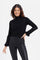 Redtag-Black-Highneck-Fur-Sleeves-Pullover-Category:Pullovers,-Colour:Black,-Deals:New-In,-Filter:Women's-Clothing,-H1:LWR,-H2:LAD,-H3:KNW,-H4:PUL,-LWRLADKNWPUL,-New-In-Women,-Non-Sale,-ProductType:Pullovers,-Season:W23B,-Section:Women,-W23B,-Women-Pullovers-Women's-