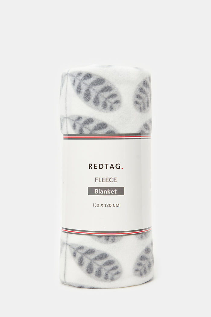 Redtag-Grey-Printed-Fleece-Blanket-365,-Category:Blankets,-Colour:Grey,-Deals:New-In,-Filter:Home-Bedroom,-H1:HMW,-H2:BED,-H3:BEC,-H4:BLA,-HMW-BED-Blankets,-HMWBEDBECBLA,-New-In-HMW-BED,-Non-Sale,-ProductType:Blankets-Single-Size,-Season:365,-Section:Homewares-Home-Bedroom-