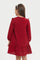 Redtag-Red-Full-Slv-Frill-Dress-Category:Dresses,-Colour:Red,-Deals:New-In,-Filter:Girls-(2-to-8-Yrs),-GIR-Dresses,-H1:KWR,-H2:GIR,-H3:DRS,-H4:CAD,-KWRGIRDRSCAD,-Midi-Dress,-New-In-GIR,-Non-Sale,-ProductType:Dresses,-Season:W23B,-Section:Girls-(0-to-14Yrs),-W23B-Girls-2 to 8 Years