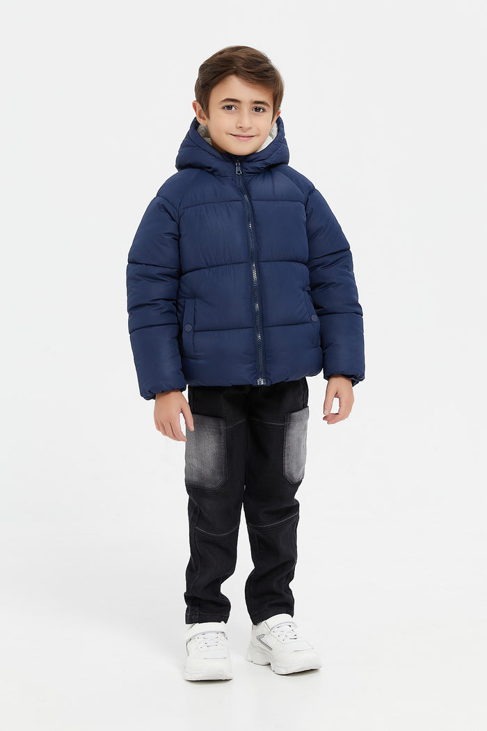 Boys puffer jacket sale deals