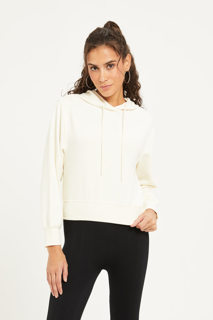 Redtag-Cream-Hooded-Sweatshirt-Category:Sweatshirts,-Colour:Cream,-Deals:New-In,-Filter:Women's-Clothing,-H1:LWR,-H2:LAD,-H3:SWS,-H4:SWS,-LWRLADSWSSWS,-New-In-Women,-Non-Sale,-ProductType:Hooded-Sweatshirts,-Season:W23B,-Section:Women,-W23B,-Women-Sweatshirts-Women's-