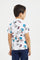 Redtag-White-Sonic-All-Over-Print-Short-Sleeve-Polo-Shirt-BOY-Polo-T-Shirts,-Category:Polo-T-Shirts,-CHR,-Colour:White,-Deals:New-In,-Filter:Boys-(2-to-8-Yrs),-H1:KWR,-H2:BOY,-H3:TSH,-H4:POS,-KWRBOYTSHPOS,-New-In-BOY,-Non-Sale,-ProductType:Polo-Shirts,-Season:W23B,-Section:Boys-(0-to-14Yrs),-W23B-Boys-2 to 8 Years