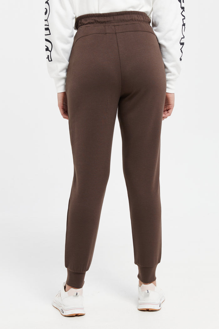 Redtag-brown-joggers-127168839--Women's-