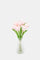 Redtag-Pink-Artificial-Flower-With-Glass-Pot-Category:Plants-&-Flowers,-Colour:Pink,-Deals:New-In,-Filter:Home-Decor,-H1:HMW,-H2:HOM,-H3:DEA,-H4:VSS,-HMW-HOM-Decorative-Accessories,-HMWHOMDEAVSS,-New-In-HMW-HOM,-Non-Sale,-ProductType:Bathmat-Sets,-Season:W23B,-Section:Homewares,-W23B-Home-Decor-