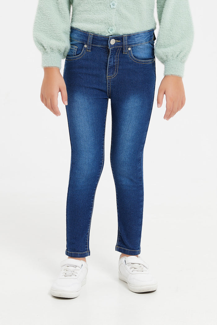 Redtag-Girls-Basic-5-Pocket-Jeans-365,-Category:Jeans,-Colour:Indigo,-Deals:New-In,-Filter:Girls-(2-to-8-Yrs),-GIR-Jeans,-H1:KWR,-H2:GIR,-H3:DNB,-H4:JNS,-KWRGIRDNBJNS,-New-In-GIR,-Non-Sale,-ProductType:Jeans-Straight-Fit,-Season:365365,-Section:Girls-(0-to-14Yrs),-TBL-Girls-2 to 8 Years