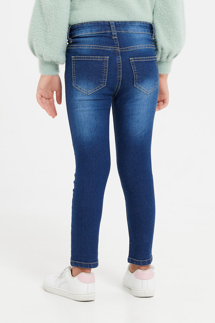 Redtag-Girls-Basic-5-Pocket-Jeans-365,-Category:Jeans,-Colour:Indigo,-Deals:New-In,-Filter:Girls-(2-to-8-Yrs),-GIR-Jeans,-H1:KWR,-H2:GIR,-H3:DNB,-H4:JNS,-KWRGIRDNBJNS,-New-In-GIR,-Non-Sale,-ProductType:Jeans-Straight-Fit,-Season:365365,-Section:Girls-(0-to-14Yrs),-TBL-Girls-2 to 8 Years