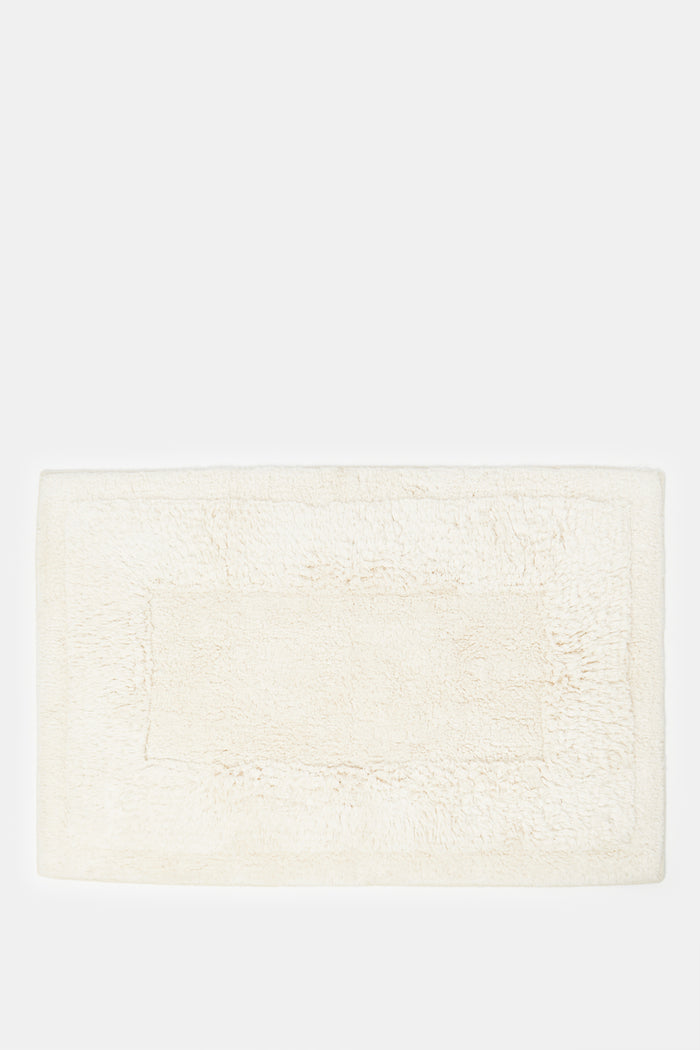 Redtag-Beige-Tufted-High-Pile-Bathmat-Category:Bathmats,-Colour:Beige,-Deals:New-In,-Filter:Home-Bathroom,-H1:HMW,-H2:BAC,-H3:BCE,-H4:BPM,-HMW-BAC-Bath-Accessories,-HMWBACBCEBPM,-New-In-HMW-BAC,-Non-Sale,-ProductType:Bathmat-Singles,-S24A,-Section:Homewares-Home-Bathroom-