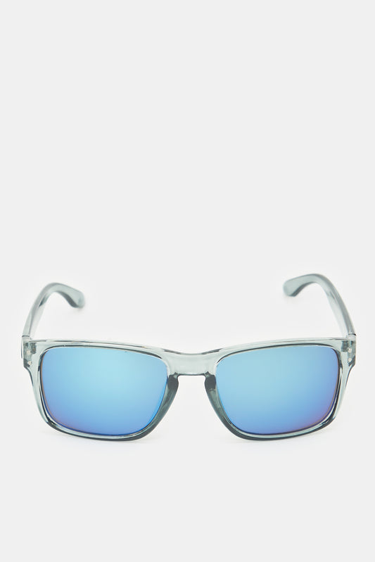 نظارات شمسية وايفيرير باللون الأزرق للرجال