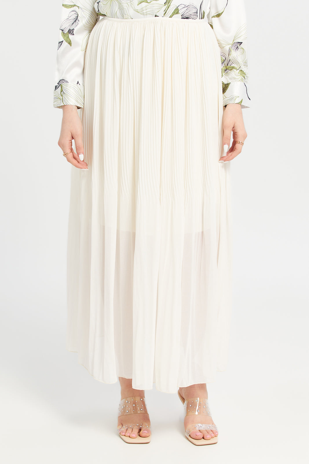 Buy Plisse Maxi Skirt 129398996 in Saudi Arabia | REDTAG