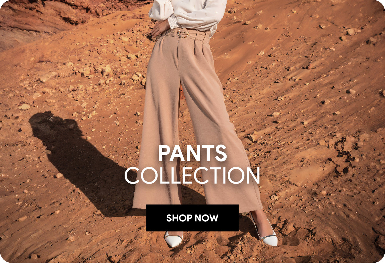 Basic Editions Large Chino Pants Brown Women Elastic Waist Beaded
