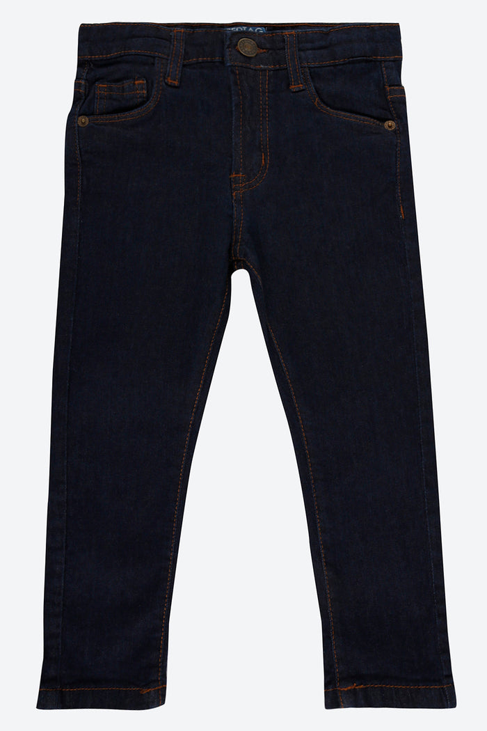 Navy Slim Fit Five Pocket Jean - REDTAG