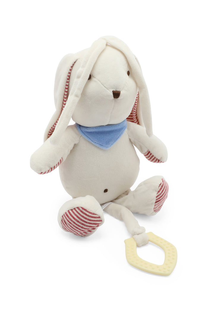 Redtag-Rattle-Rabit-Category:Toys,-Colour:White,-Filter:Newborn-Accessories,-NBN-Toys,-New-In,-New-In-NBN-ACC,-Non-Sale,-S23C,-Section:Boys-(0-to-14Yrs)-New-Born-Baby-