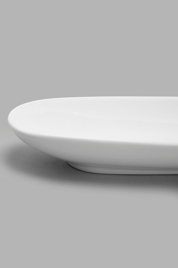 Redtag-White-Rectangle-Platter-365,-Colour:White,-Filter:Home-Dining,-HMW-DIN-Serveware-Singles,-New-In,-New-In-HMW-DIN,-Non-Sale,-Section:Homewares-Home-Dining-