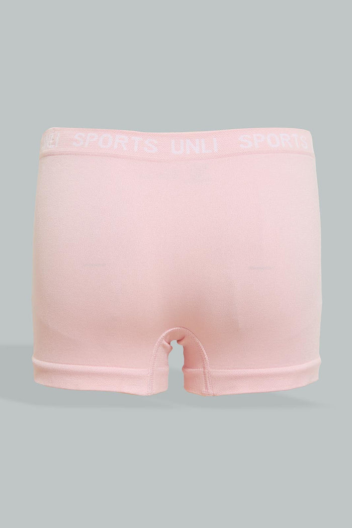 Redtag-White/Pink-X-Pink/White-Sports-Boxer-Brief-(2Pack)-365,-Colour:Assorted,-Filter:Senior-Girls-(9-to-14-Yrs),-GSR-Bras,-New-In,-New-In-GSR,-Non-Sale,-Section:Kidswear-Senior-Girls-9 to 14 Years