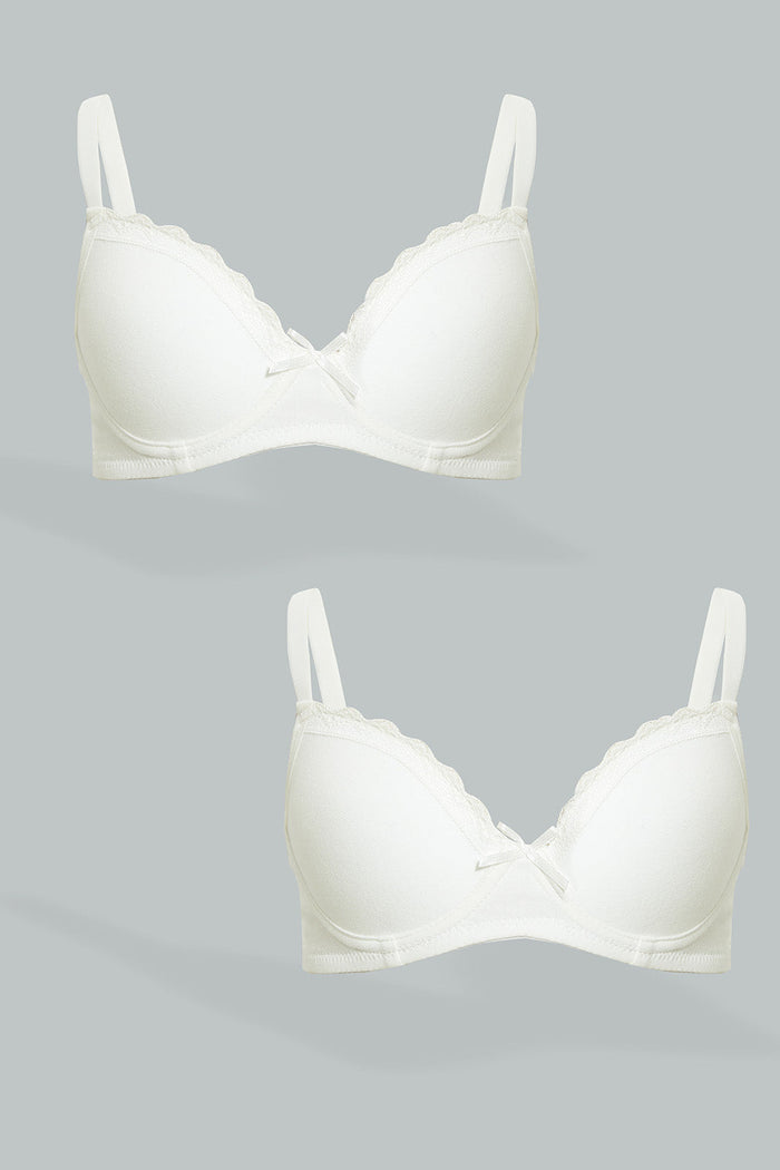 Redtag-White/White-Padded-Bra-(2Pack)-365,-Colour:White,-Filter:Senior-Girls-(9-to-14-Yrs),-GSR-Bras,-New-In,-New-In-GSR,-Non-Sale,-Section:Kidswear-Senior-Girls-9 to 14 Years