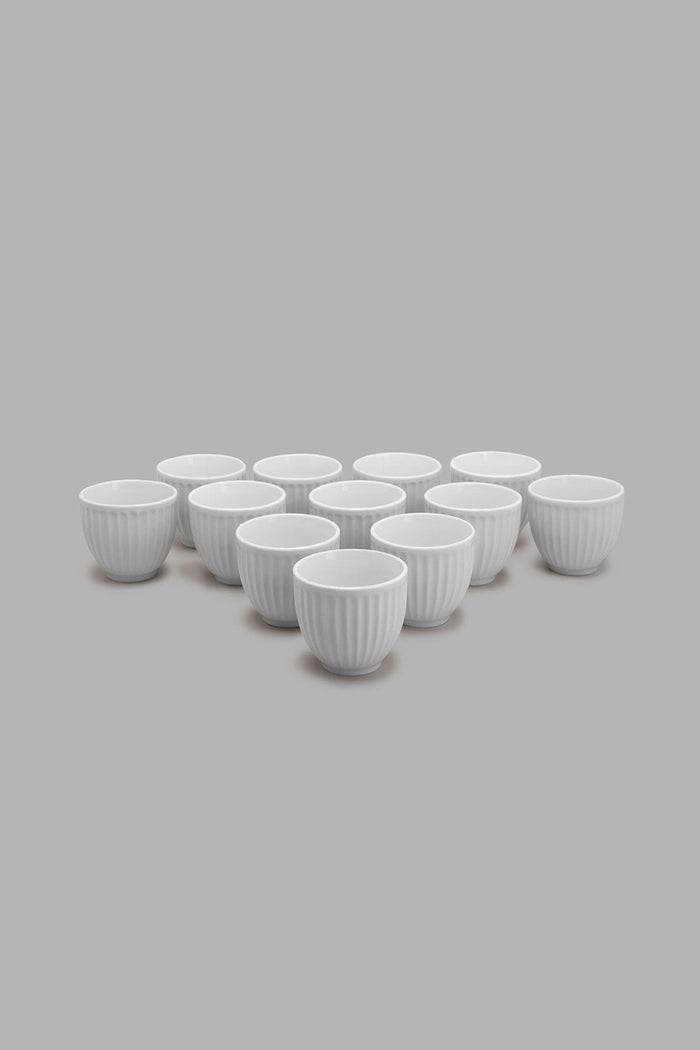 Redtag-White-Embossed-Cawa-Cup-(12-Piece)-Tea-Sets-Home-Dining-