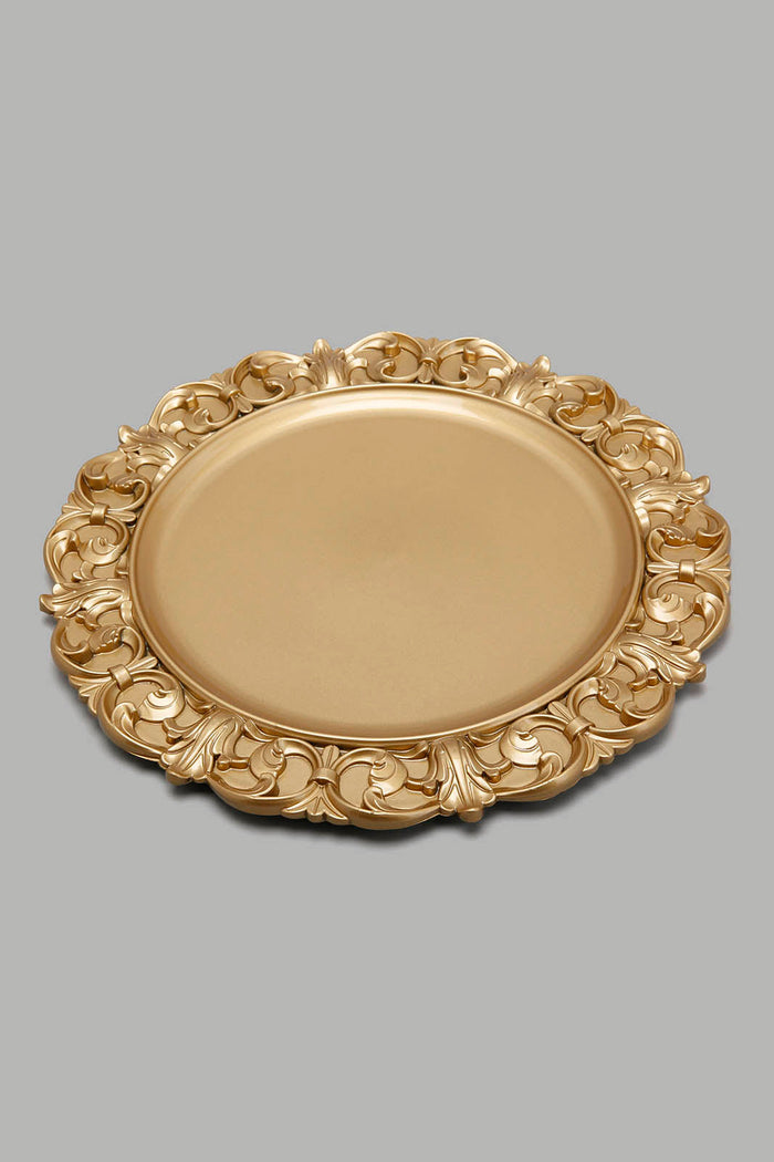 Redtag-Gold-Charger-Plate-Charger-Plate-Home-Dining-