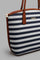 Redtag-Navy-And-White-Nautical-Stripe-Tote-Colour:Assorted,-Filter:Women's-Accessories,-New-In,-New-In-Women-ACC,-Non-Sale,-W21B,-Women-Handbags-Women-