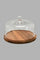 Redtag-Clear-Glass-Cake-Dome-With-Wooden-Tray-Trays-Home-Dining-
