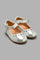 Redtag-Silver-Star-Laser-Cut-Ballerina-Colour:silver,-Filter:Girls-Footwear-(1-to-3-Yrs),-ING-Casual-Shoes,-New-In,-New-In-ING-FOO,-Non-Sale,-S22A,-Section:Kidswear-Infant-Girls-1 to 3 Years