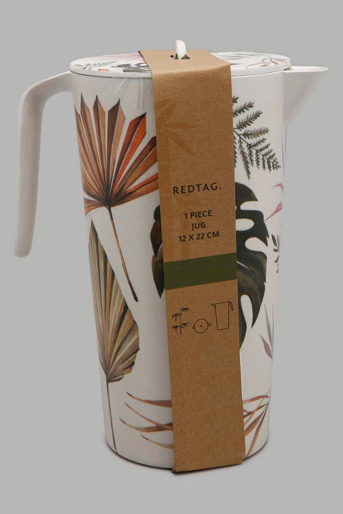 Redtag-Multicolour-Lefe-Bamboo-Jug-Jugs-Home-Dining-0
