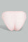 Redtag-Pink/Sage-Plain-Bikini-Brief-(2-Pack)-Briefs-Bikini-Women's-