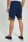 Redtag-Navy-Sports-Shorts-Active-Shorts-Men's-