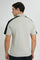 Redtag-Beige-Short-Sleeve-Jacquard-Shirt-Casual-Shirts-Men's-