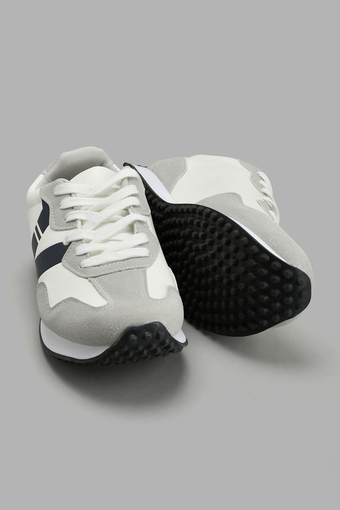 Redtag-White-Colour-Block-Sneaker-Sneakers-Men's-