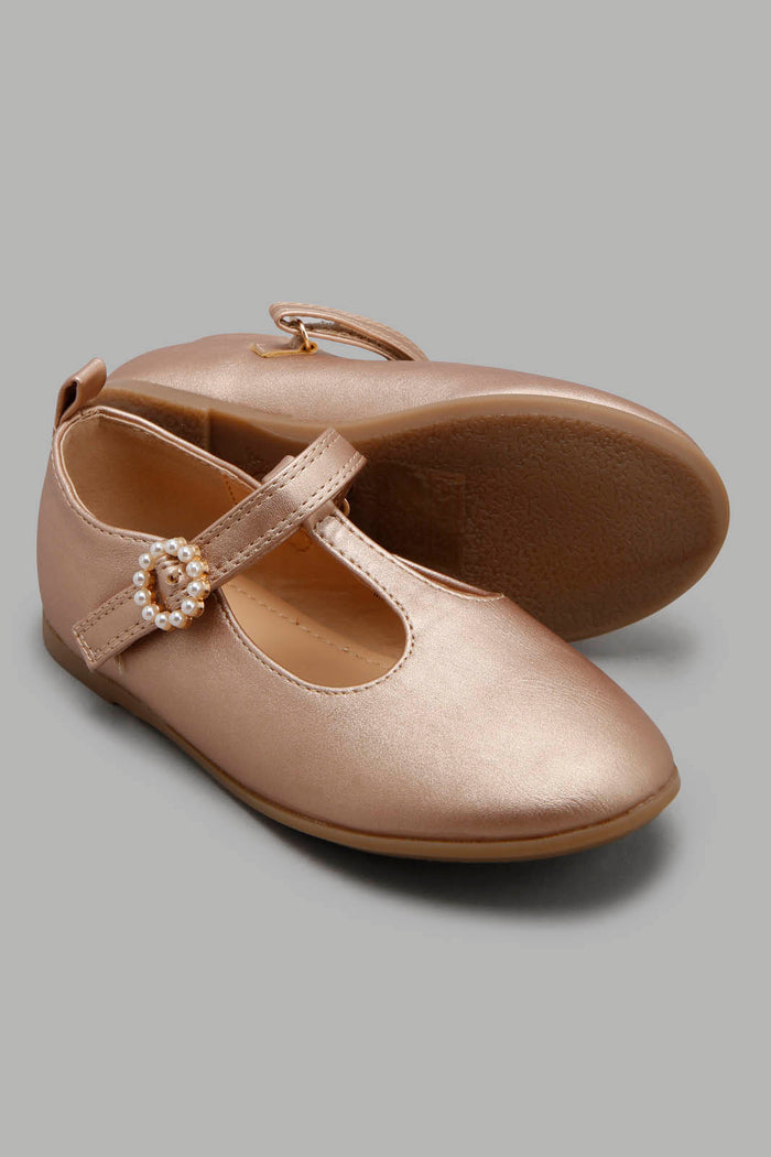 Redtag-Pale-Pink-Patent-Ballerina-Category:Shoes,-Colour:Pink,-Filter:Girls-Footwear-(3-to-5-Yrs),-GIR-Shoes,-New-In,-New-In-GIR-FOO,-Non-Sale,-Section:Girls-(0-to-14Yrs),-W22O-Girls-3 to 5 Years
