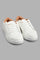 Redtag-White-Laser-Cut-Sneaker-Sneakers-Senior-Girls-5 to 14 Years