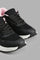Redtag-Black-Lace-Up-Trainer-Sneakers-Senior-Girls-5 to 14 Years