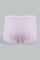 Redtag-White-And-Purple-Seamless-Boyleg-Brief-(Pack-of-2)-365,-Colour:Purple,-Colour:White,-ESS,-Filter:Senior-Girls-(9-to-14-Yrs),-GSR-Briefs,-New-In,-New-In-GSR,-Non-Sale,-Section:Kidswear-Senior-Girls-9 to 14 Years