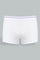 Redtag-White-And-Purple-Seamless-Boyleg-Brief-(Pack-of-2)-365,-Colour:Purple,-Colour:White,-ESS,-Filter:Senior-Girls-(9-to-14-Yrs),-GSR-Briefs,-New-In,-New-In-GSR,-Non-Sale,-Section:Kidswear-Senior-Girls-9 to 14 Years