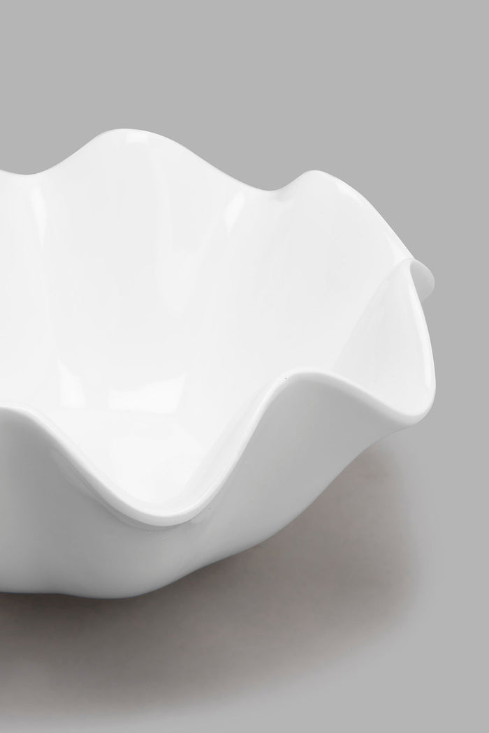 Redtag-White-Porcelain-Wave-Bowl-Bowls-Home-Dining-