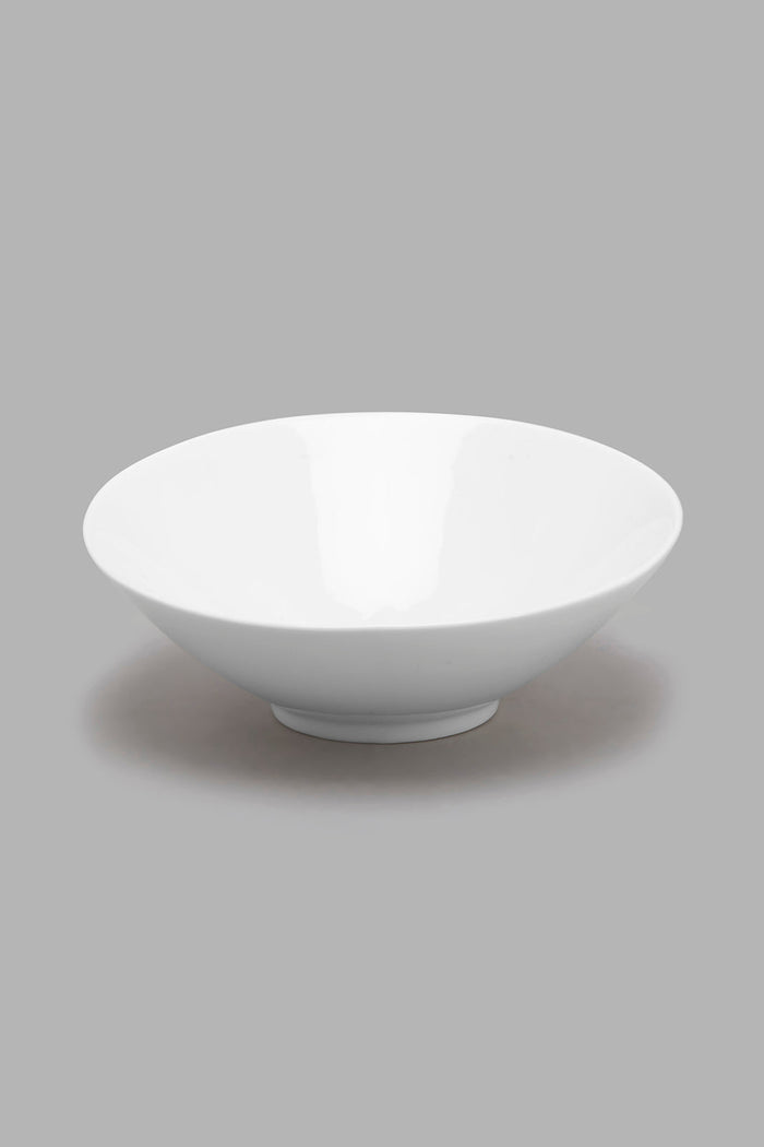 Redtag-White-Porcelain-Round-Salad-Bowl-Bowls-Home-Dining-