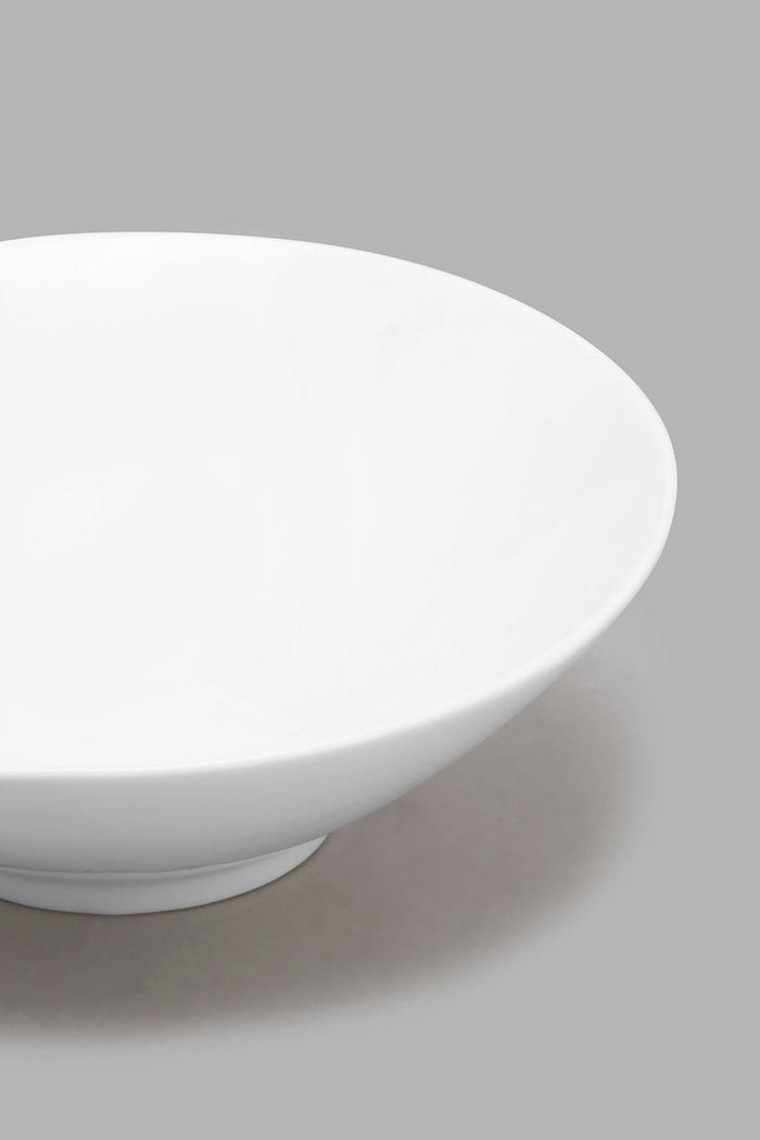 Redtag-White-Porcelain-Round-Salad-Bowl-Bowls-Home-Dining-